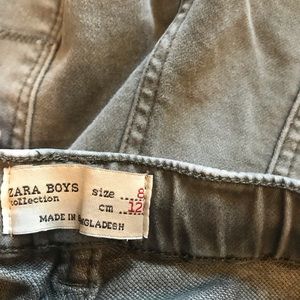 Size 8 Boy’s Zara olive color jeans